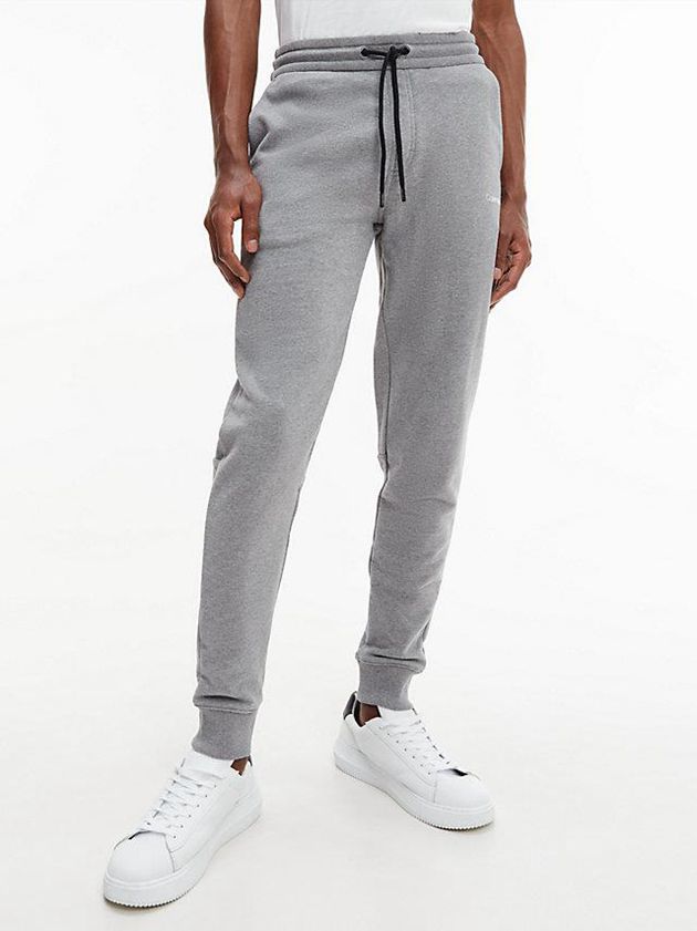 Calvin Klein USA Organic Cotton Mens Joggers Grey 6450192-SA